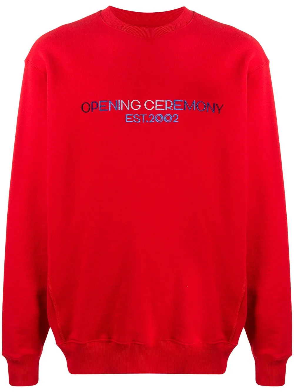 Embroidered Logo Sweatshirt by Opening Ceremony