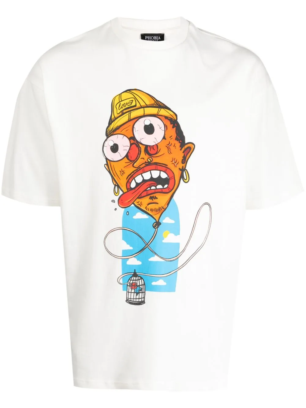 Testa Di Chezzo-Print T-Shirt by PHOBIA