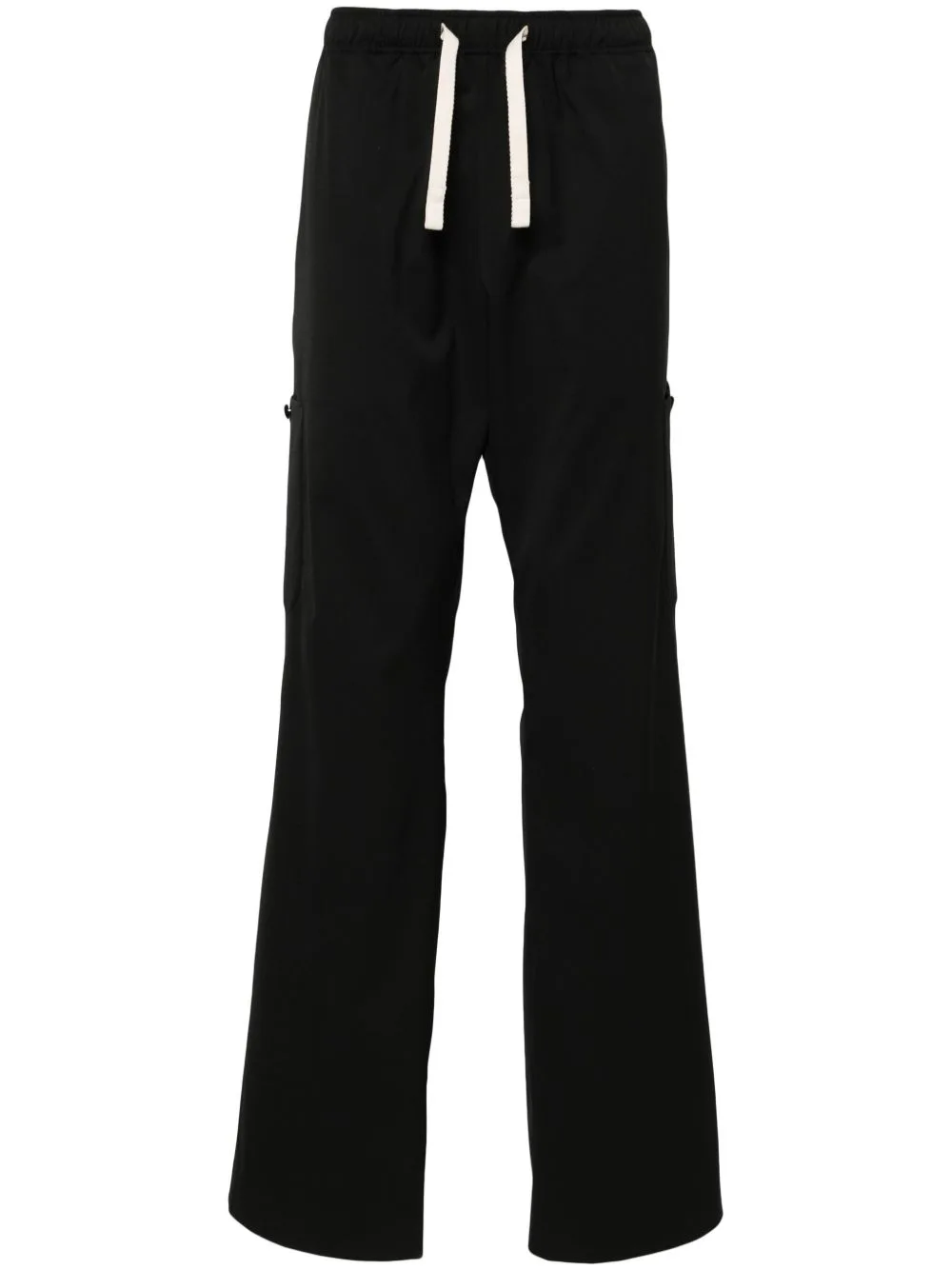 Drawstring-Waist Wide-Leg Trousers by Palm Angels