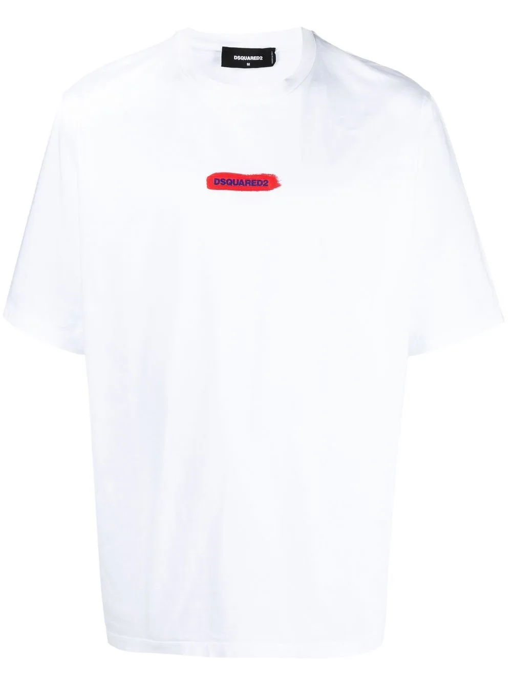 Logo-Print Crew Neck T-Shirt by DSQUARED2
