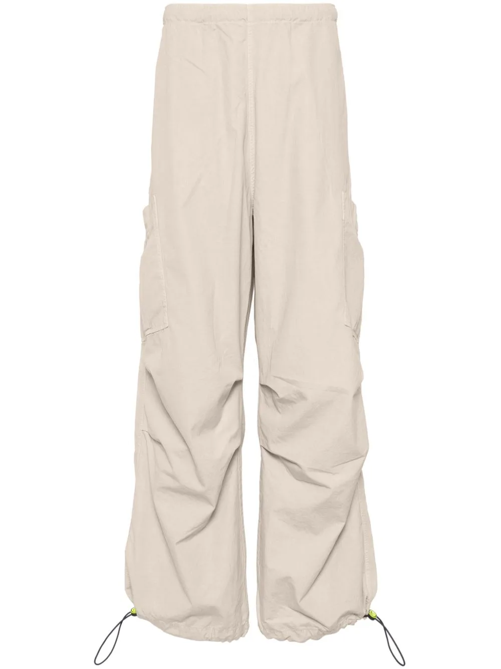 Panelled Cotton Wide-Leg Trousers by BARROW