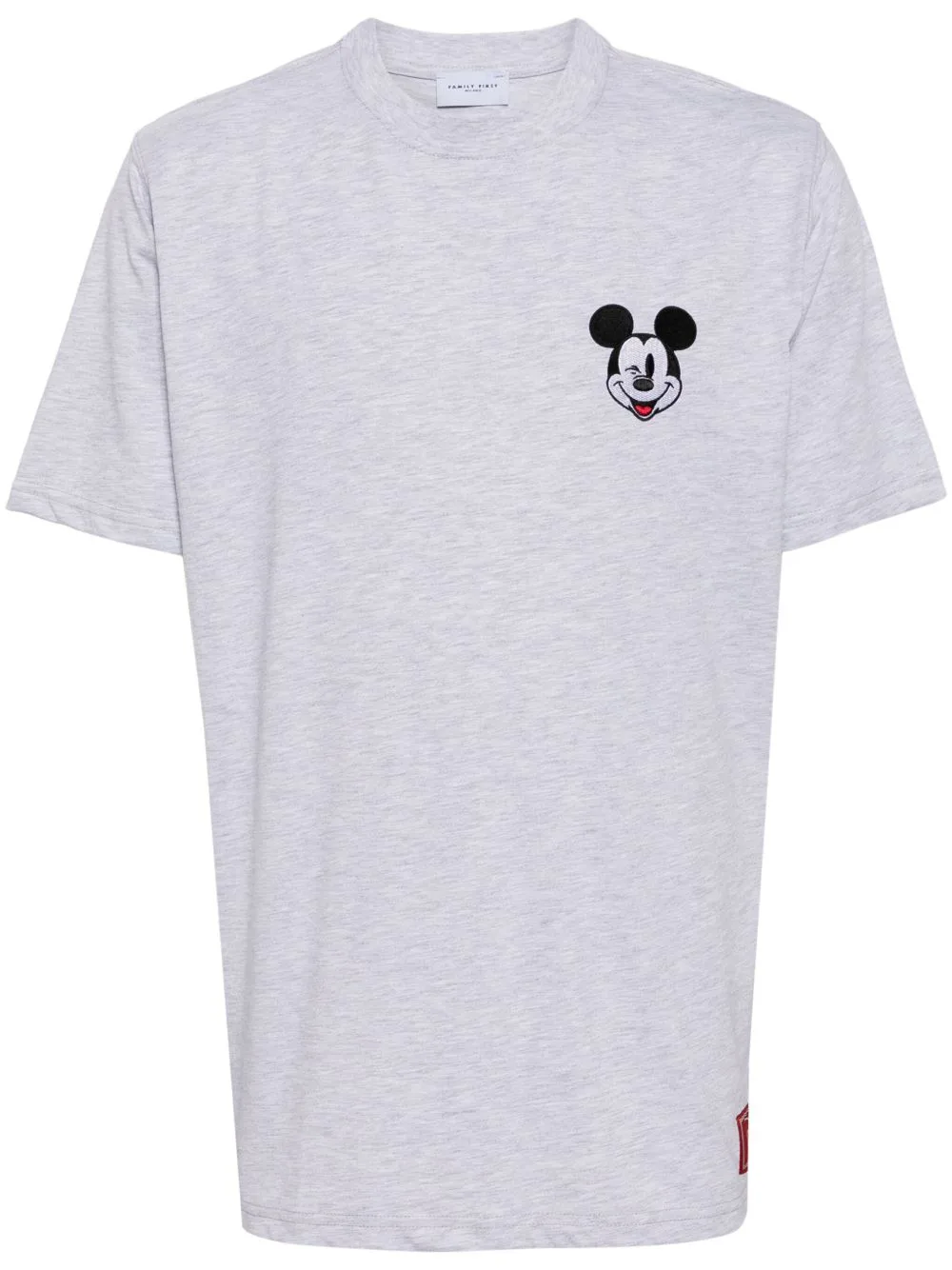 Mickey Mouse-Print Cotton T-Shirt by Family First