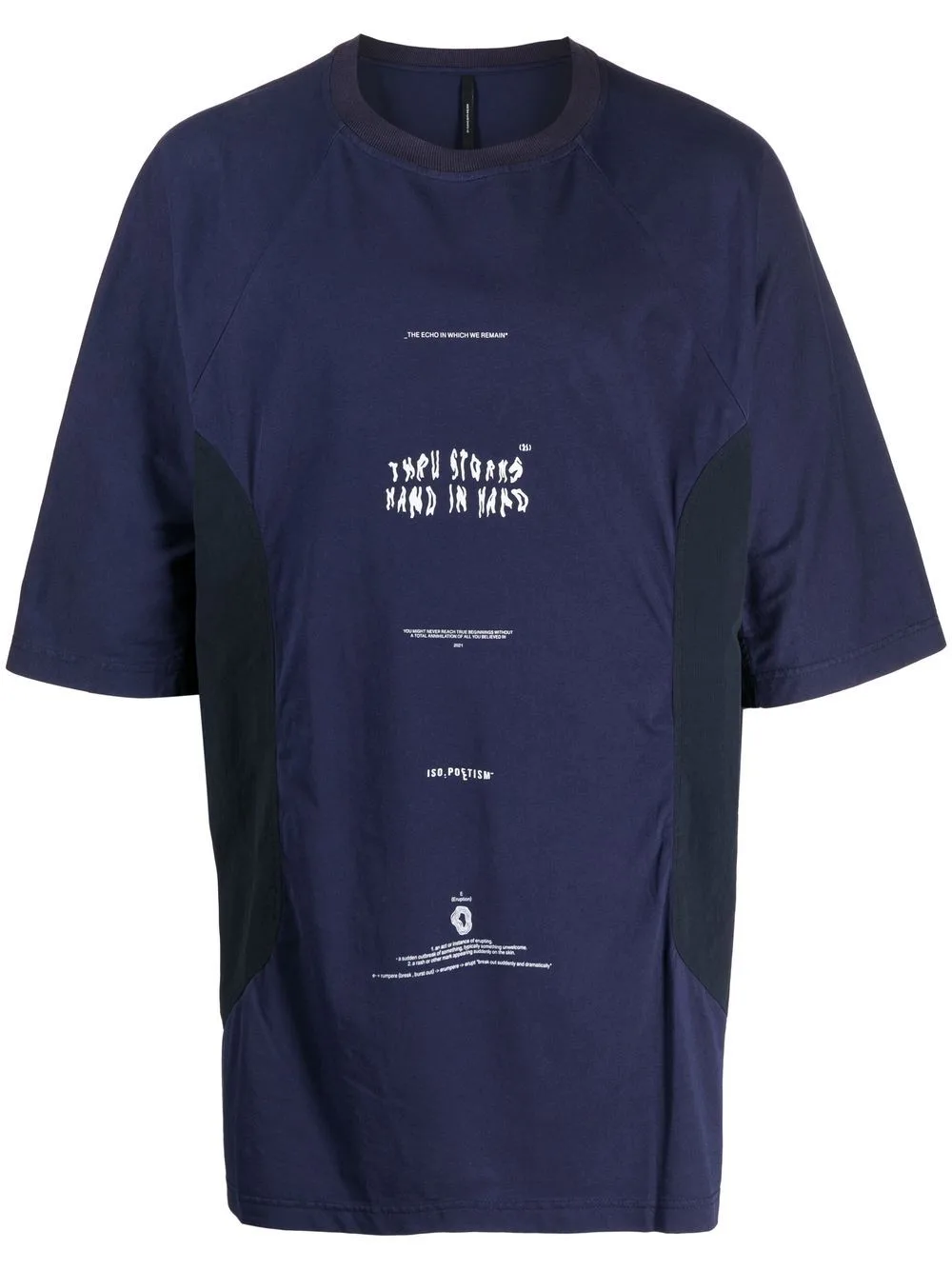 Logo-Print T-Shirt by ISO.POETISM
