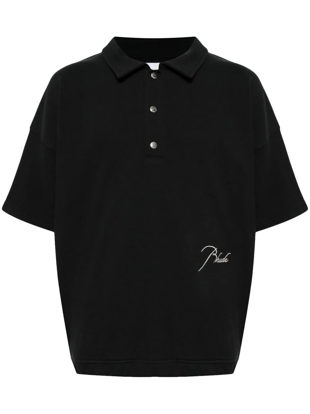 Logo-Embroidered Polo Shirt by RHUDE