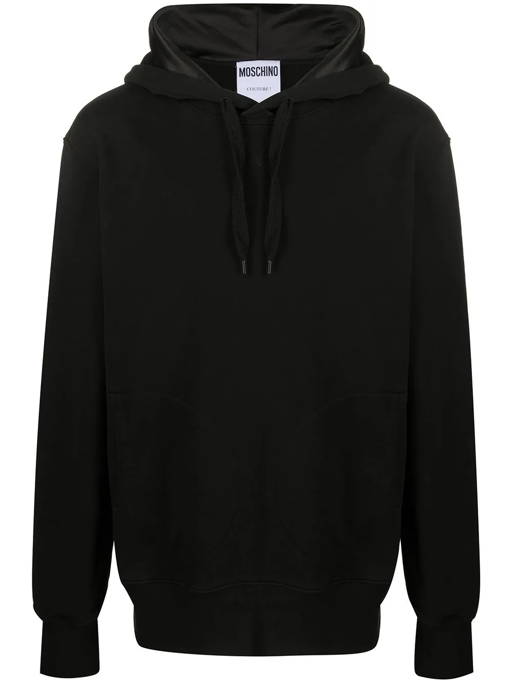 Logo Appliqué Hoodie by Moschino