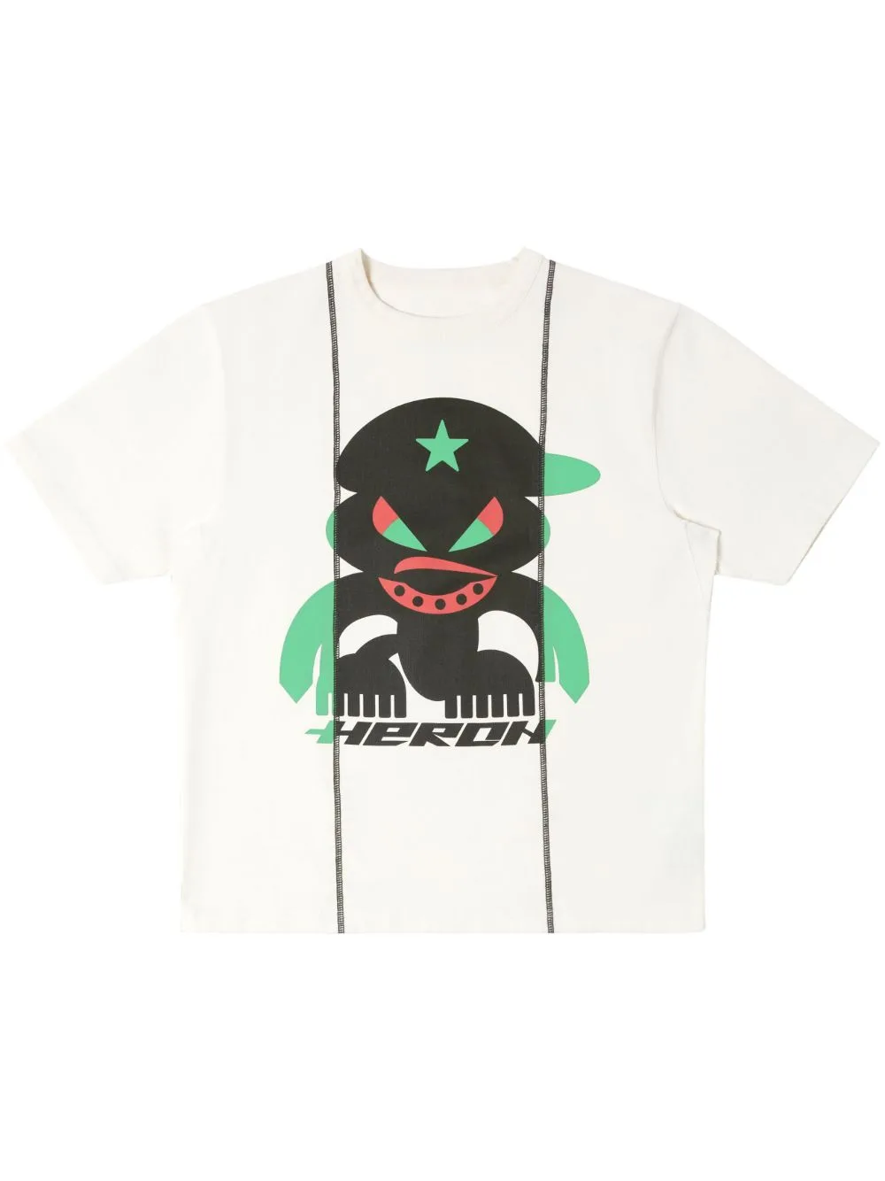 Monster Tape Cotton T-Shirt by Heron Preston
