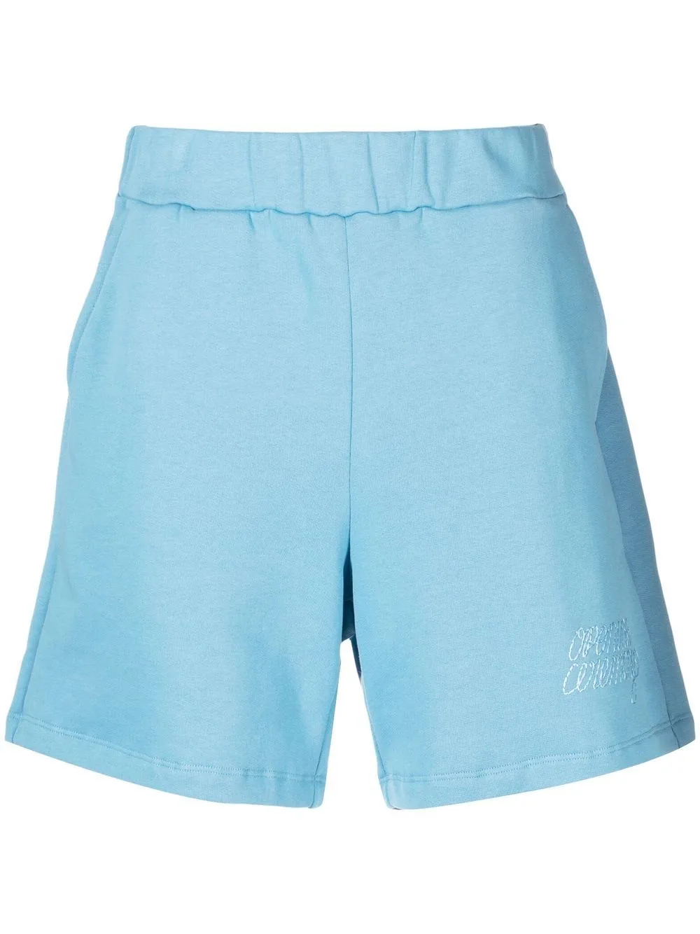 Logo-Embroidered Cotton Track Shorts by Opening Ceremony