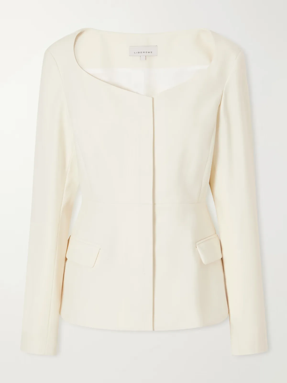 Charlotte Wool-Crepe Blouse by LIBEROWE