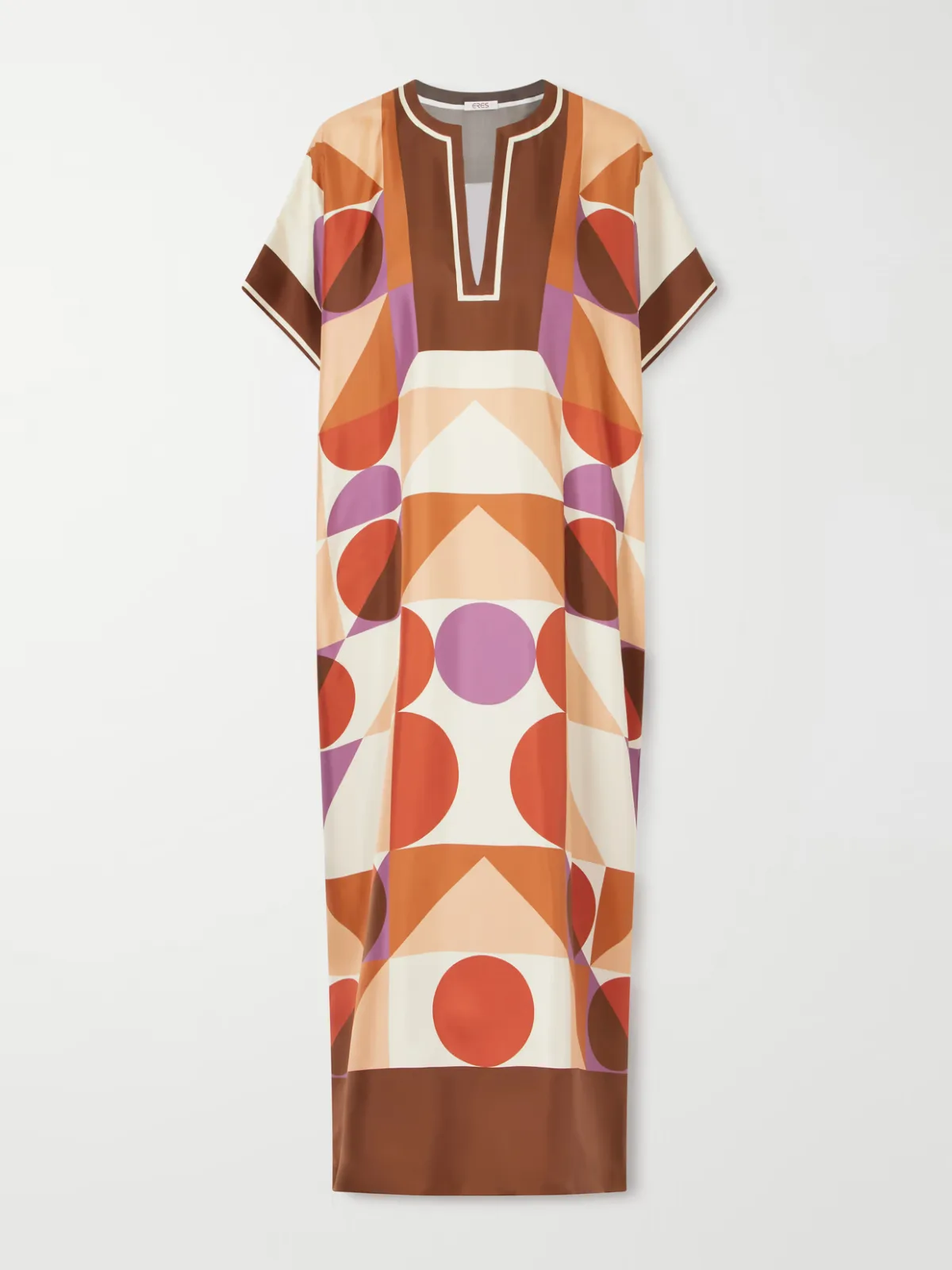 Marisa Silk-Twill Kaftan by Eres