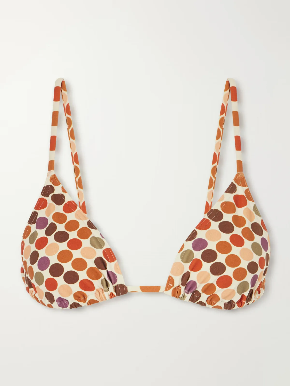 Lou Lou Polka Dot Print Bikini Top by Eres