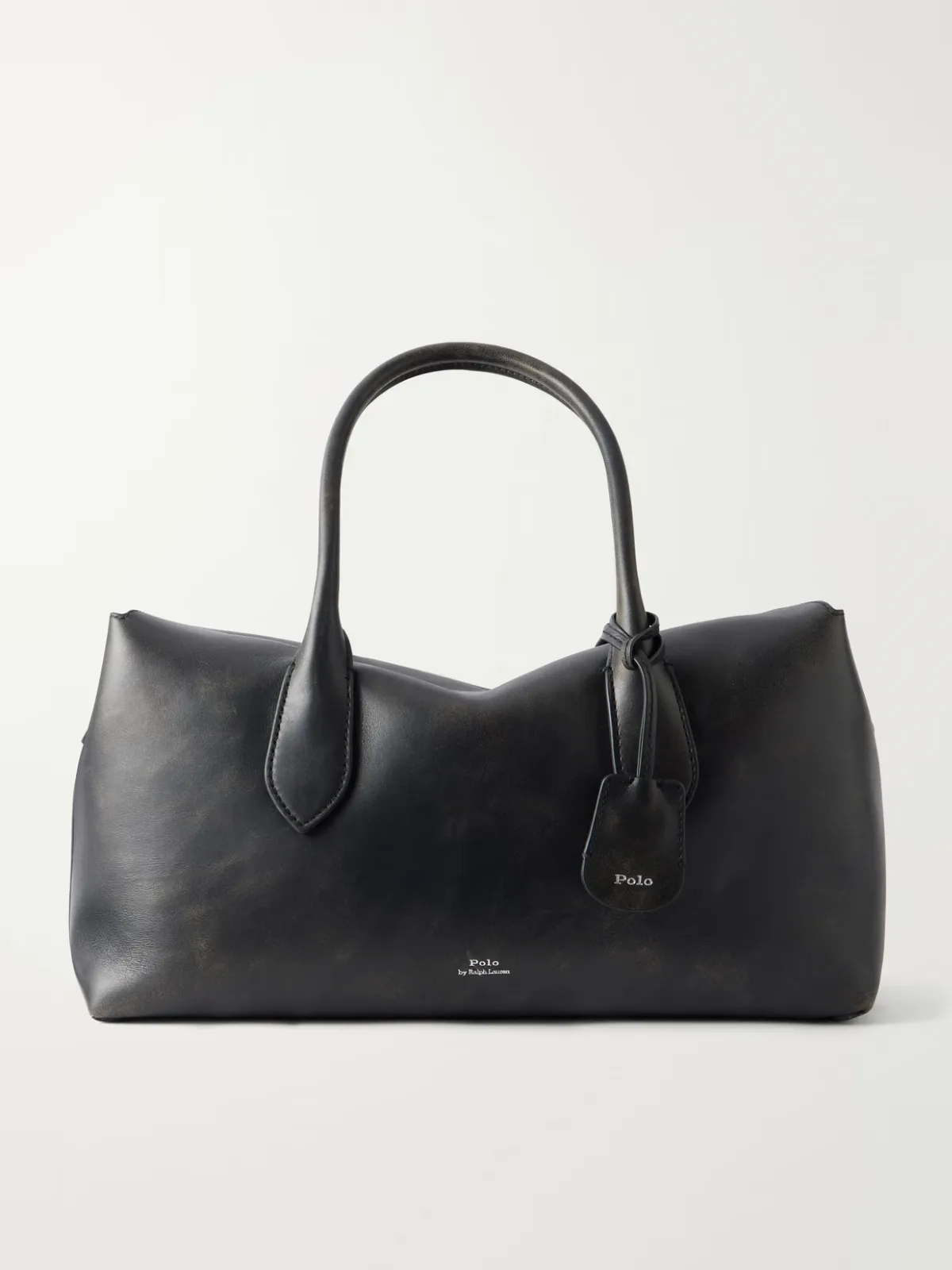 Leather Tote Bag by Polo Ralph Lauren