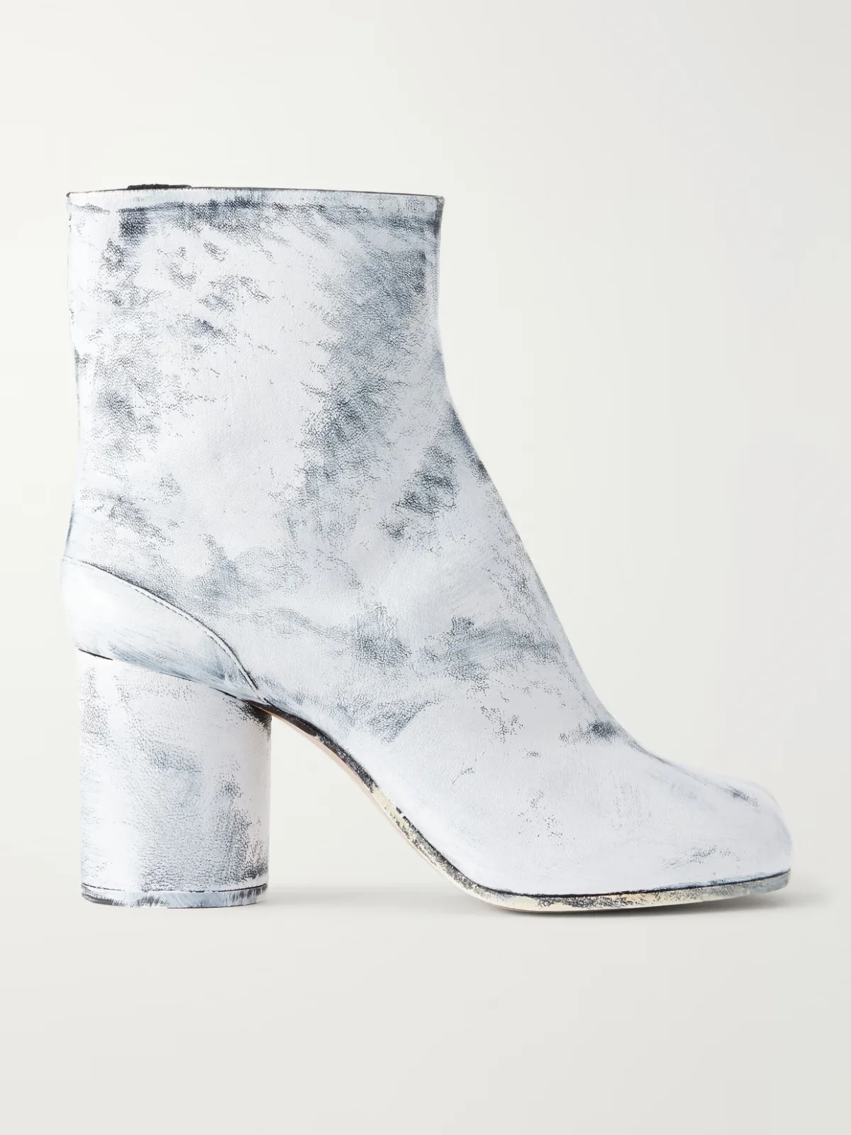 Tabi Split-Toe Leather Ankle Boots by Maison Margiela