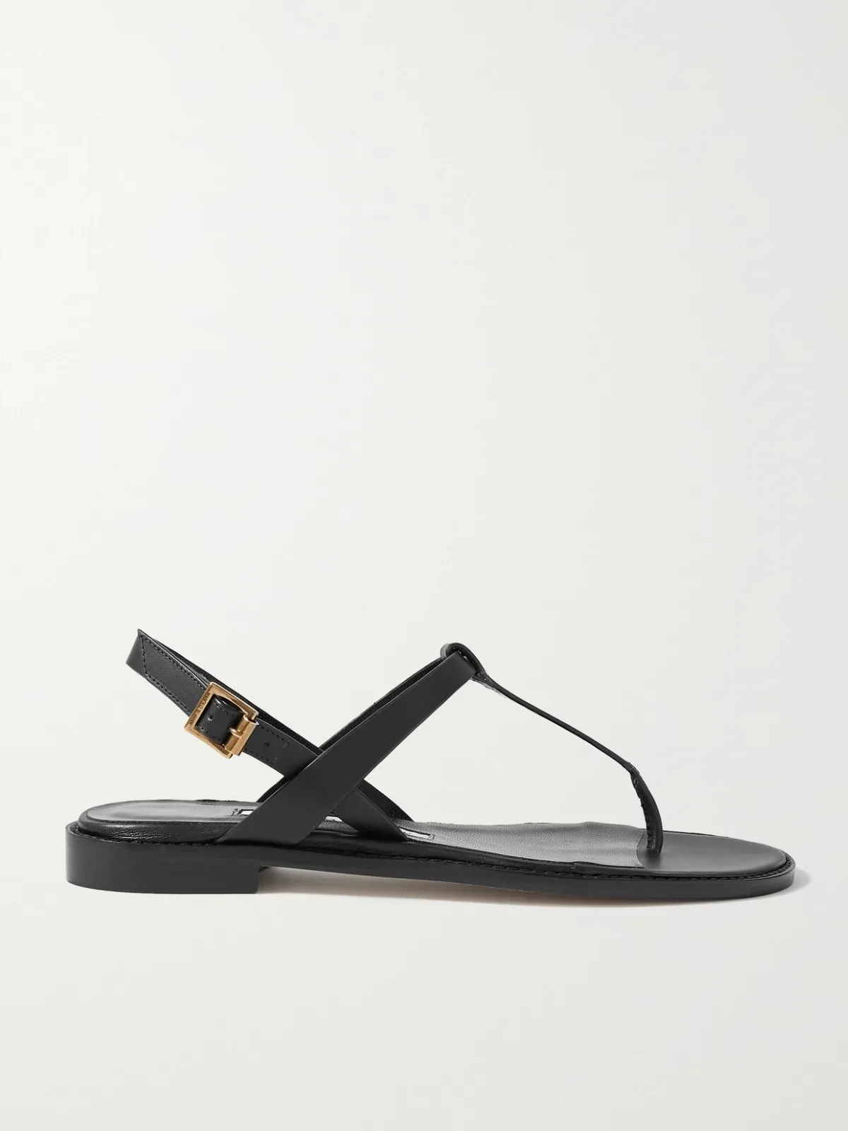Hata Leather Slingback Sandals by Manolo Blahnik