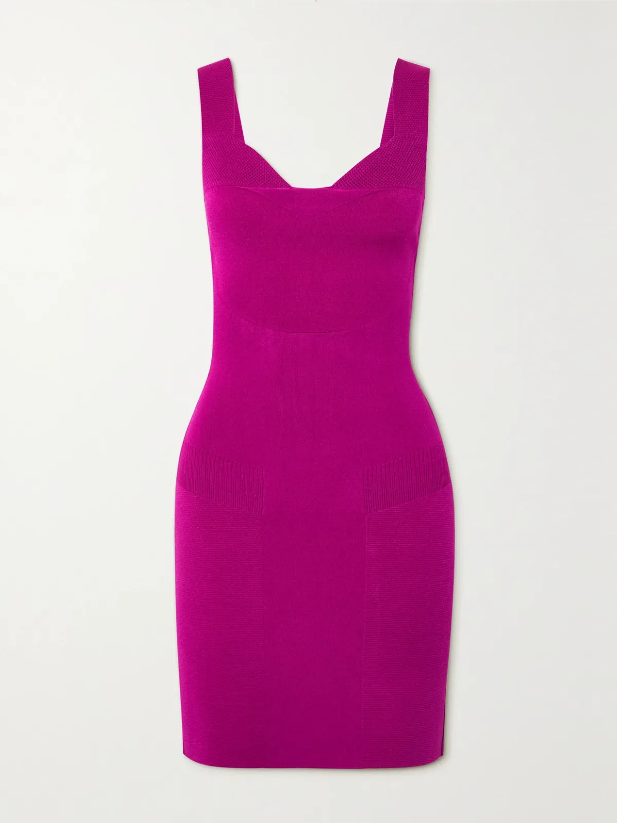 Mybody Stretch-Knit Mini Dress by AZ FACTORY