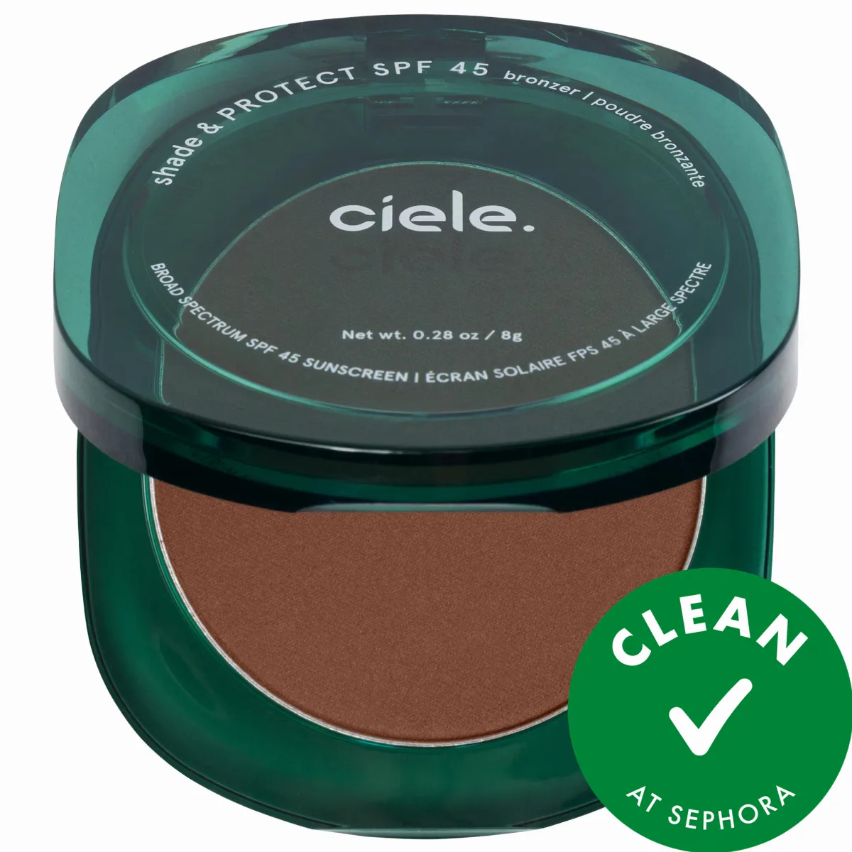 Shade & Protect SPF 45+ Powder Bronzer Rio 0.28 oz/8 G by ciele