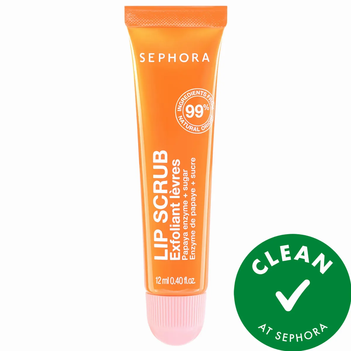 Lip Scrub with Papaya Enzymes + Sugar 0.4 oz/12 mL by SEPHORA COLLECTION