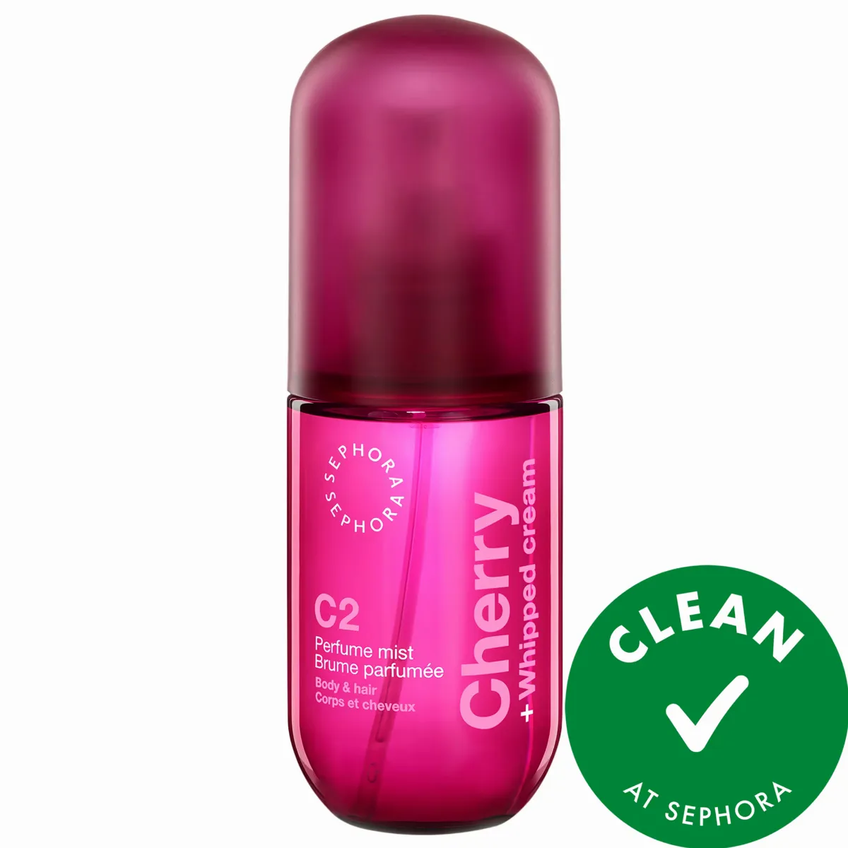 Cherry + Whipped Cream Body & Hair Perfume Mist 3.38 oz/100 Ml by SEPHORA COLLECTION