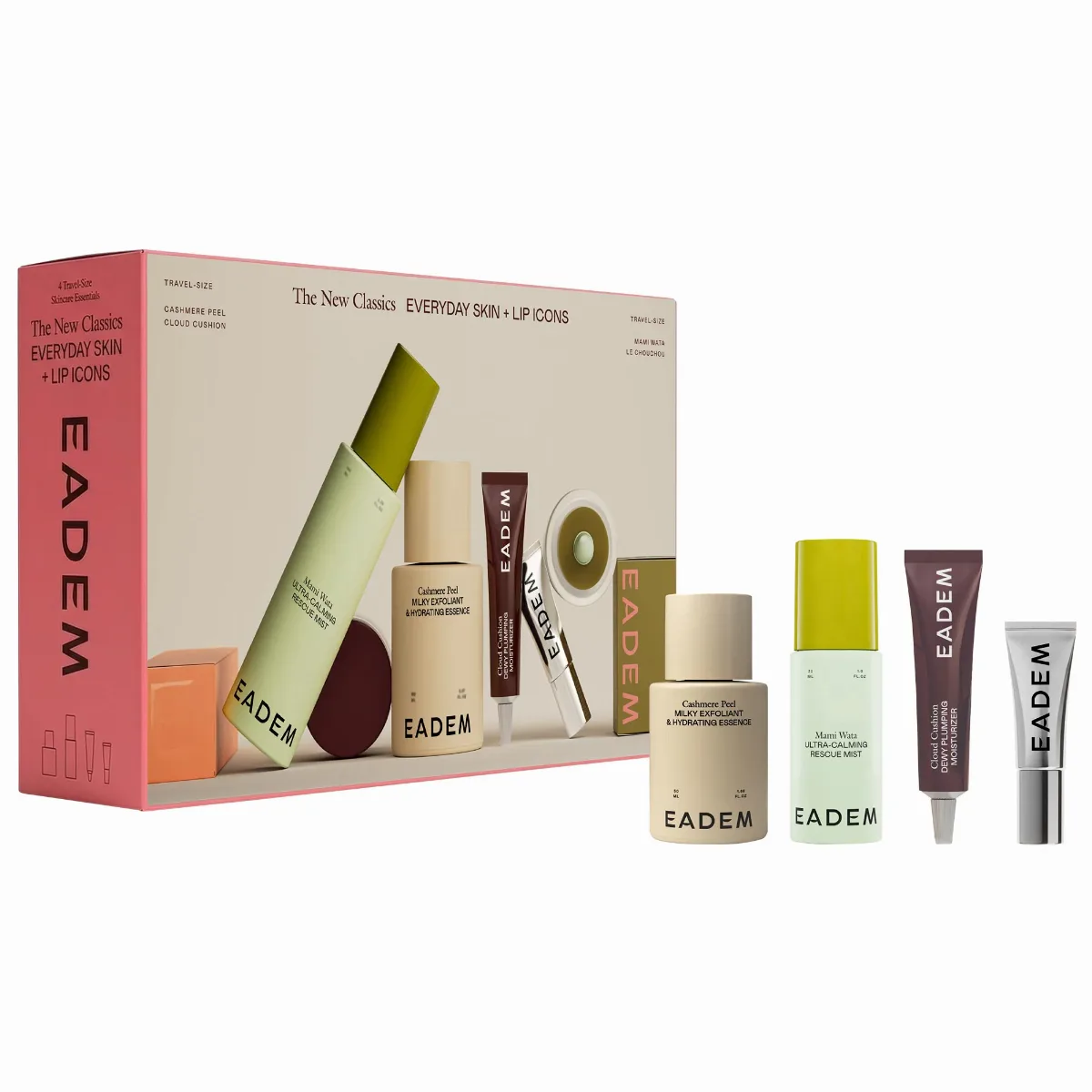 The New Classics Mini Everyday Skin + Lip Icons by EADEM