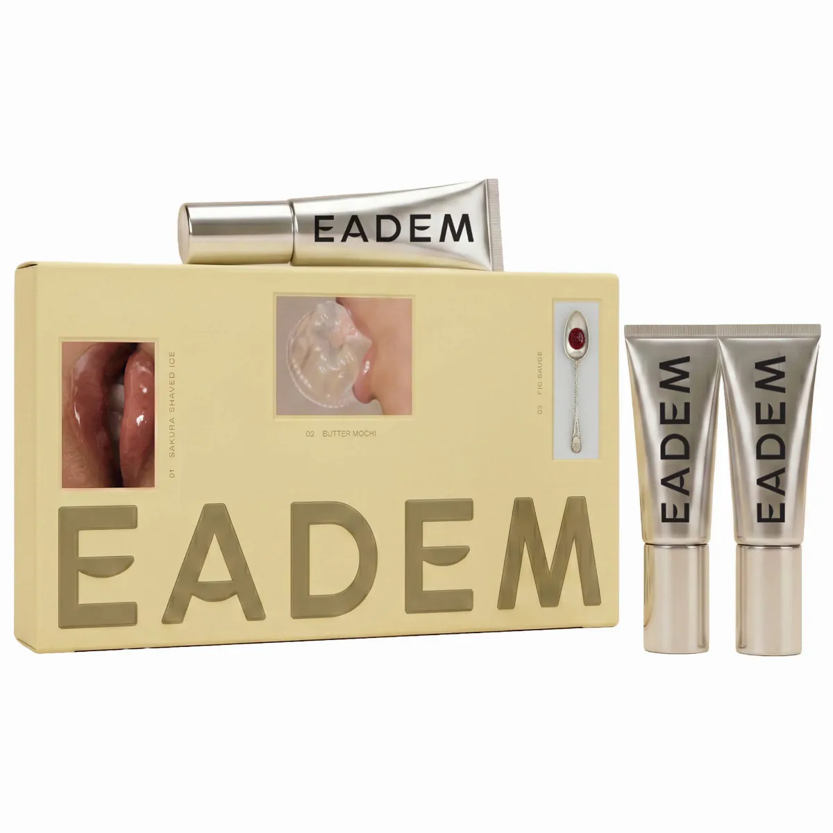 Mini Le Chouchou Peptides Nourishing + Softening Mini Lip Balm Trio by EADEM