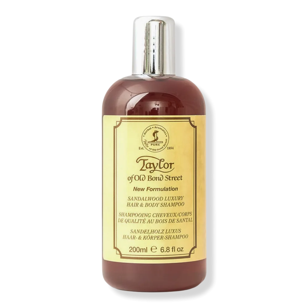 Sandalwood Hair & Body Shampoo by Taylor of Old Bond Street