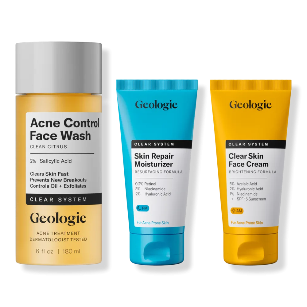 Clear System Face Routine by Geologie