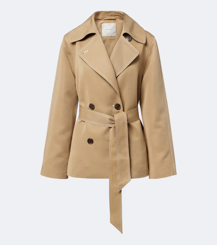 Maddox Double-Breasted Twill Jacket by Varley
