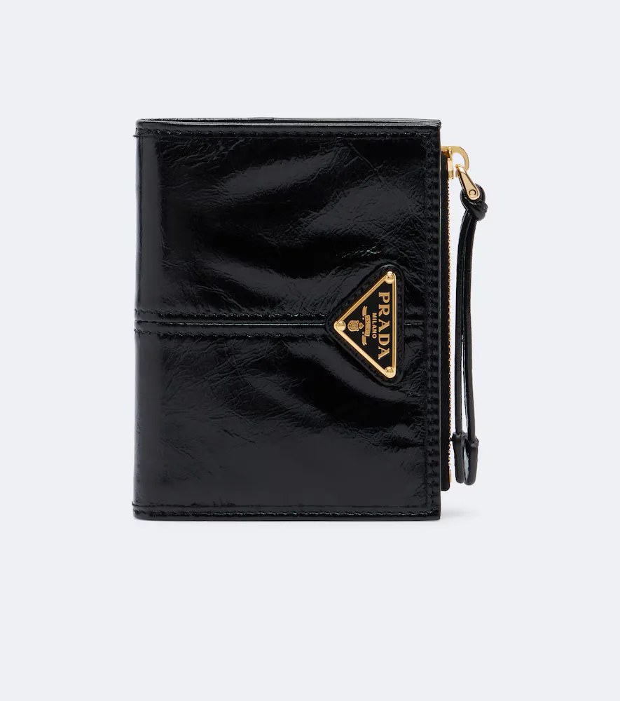 Small Leather Wallet by Prada