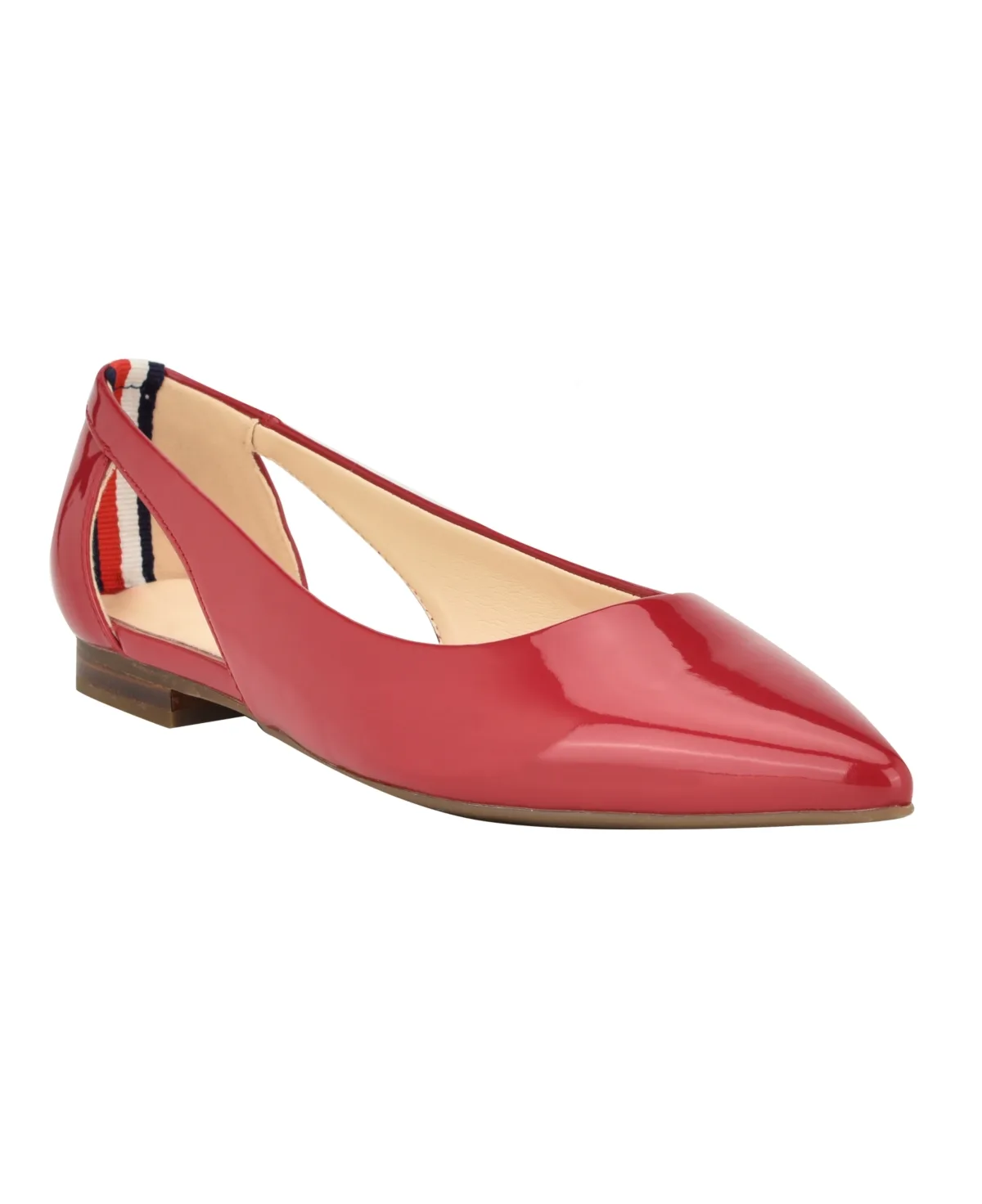 Velahi Cutout Pointy Toe Flats by Tommy Hilfiger