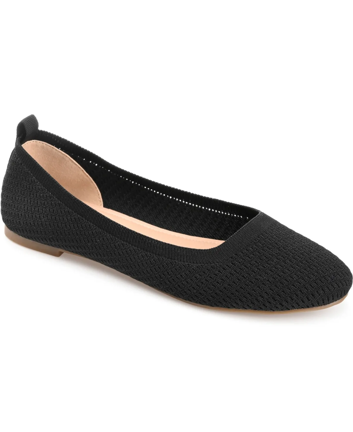 Maryann Knit Round Toe Ballet Flats by Journee Collection