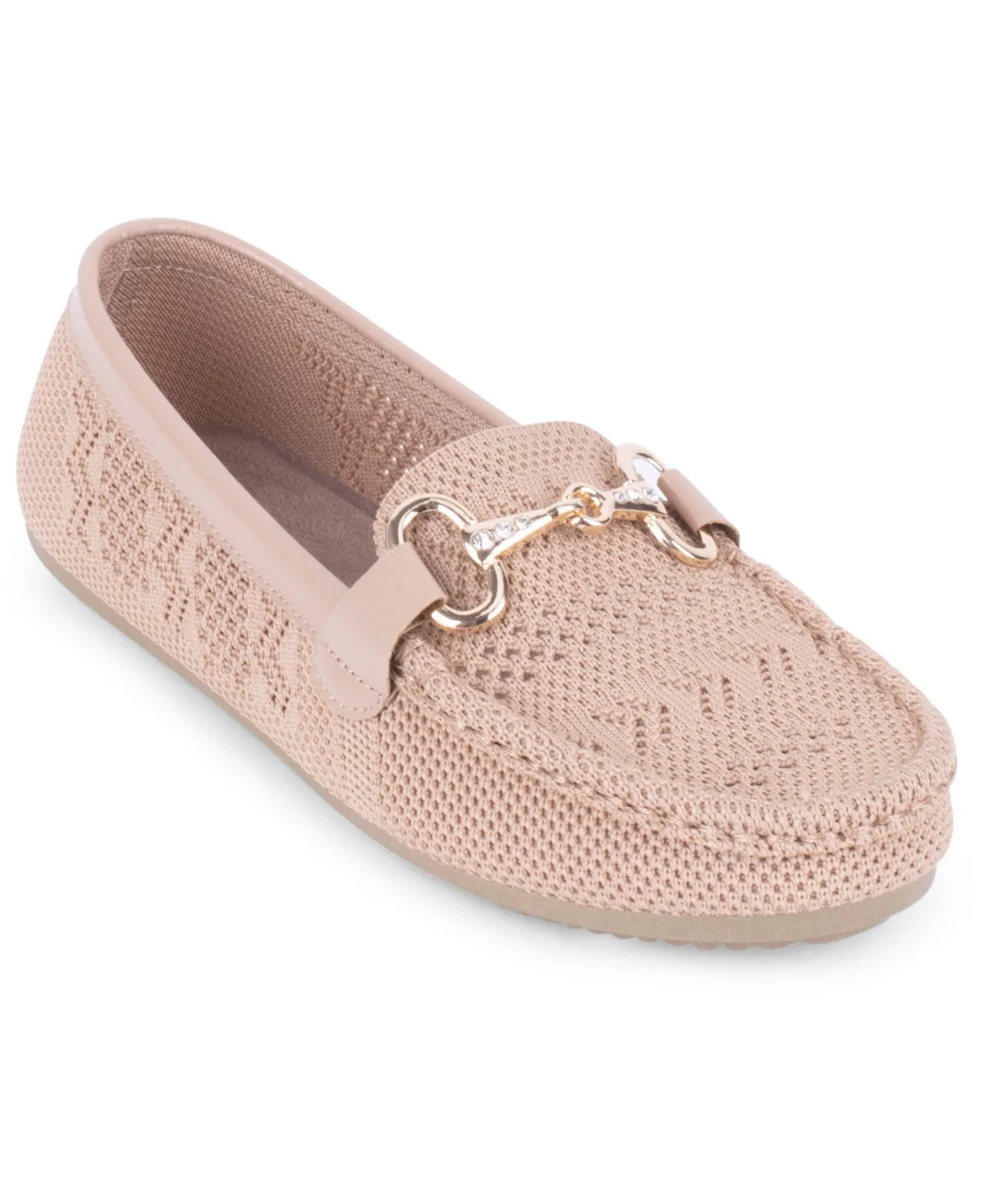 Tristan Knit Slip-On Loafers by Gloria Vanderbilt