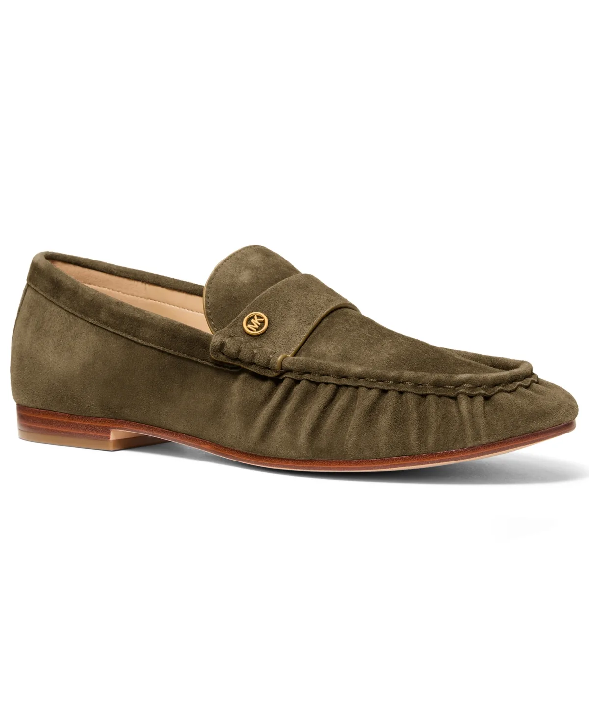 Jennings Ruched Slip-On Loafers