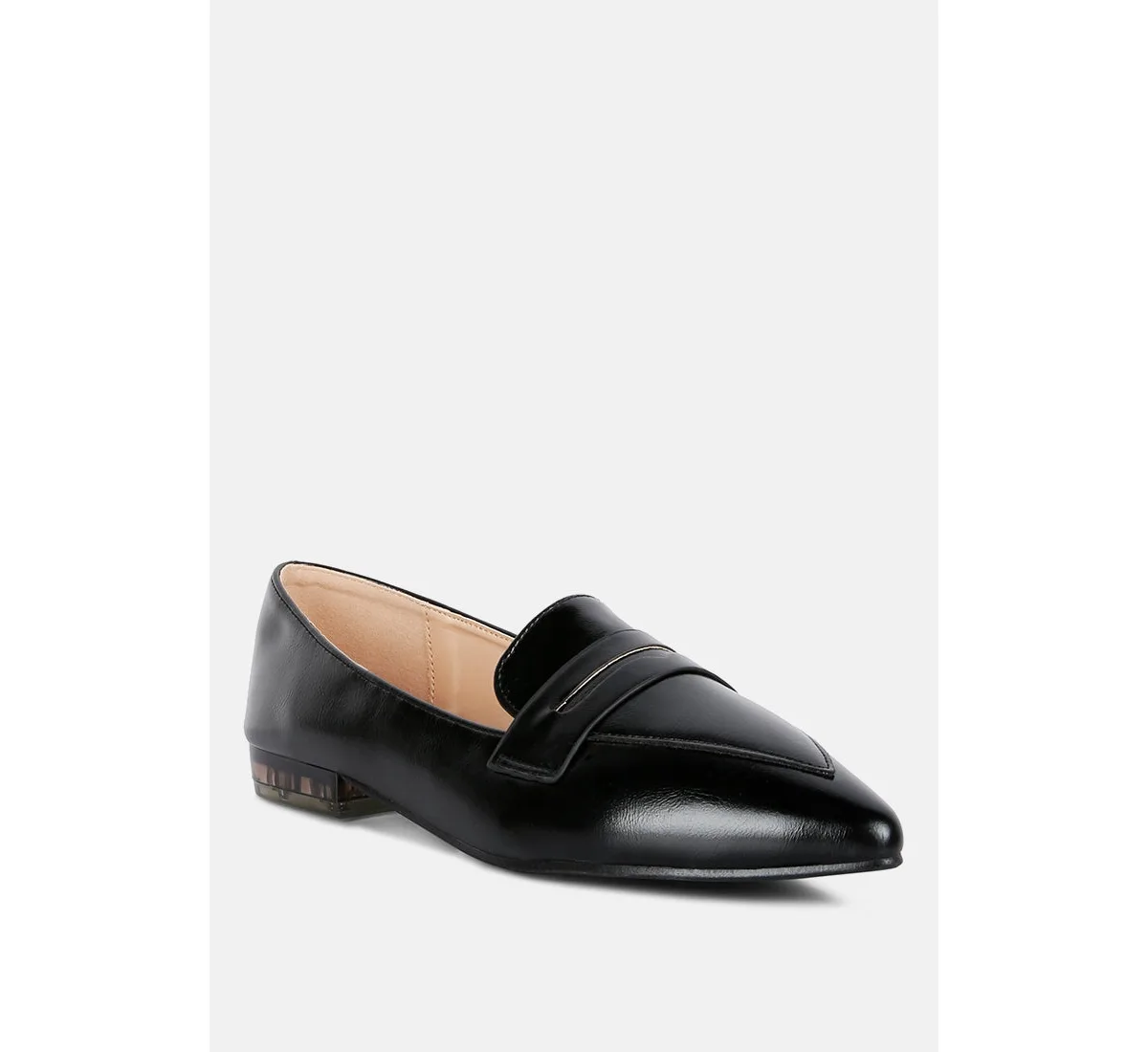 Peretti Flat Formal Loafers by London Rag