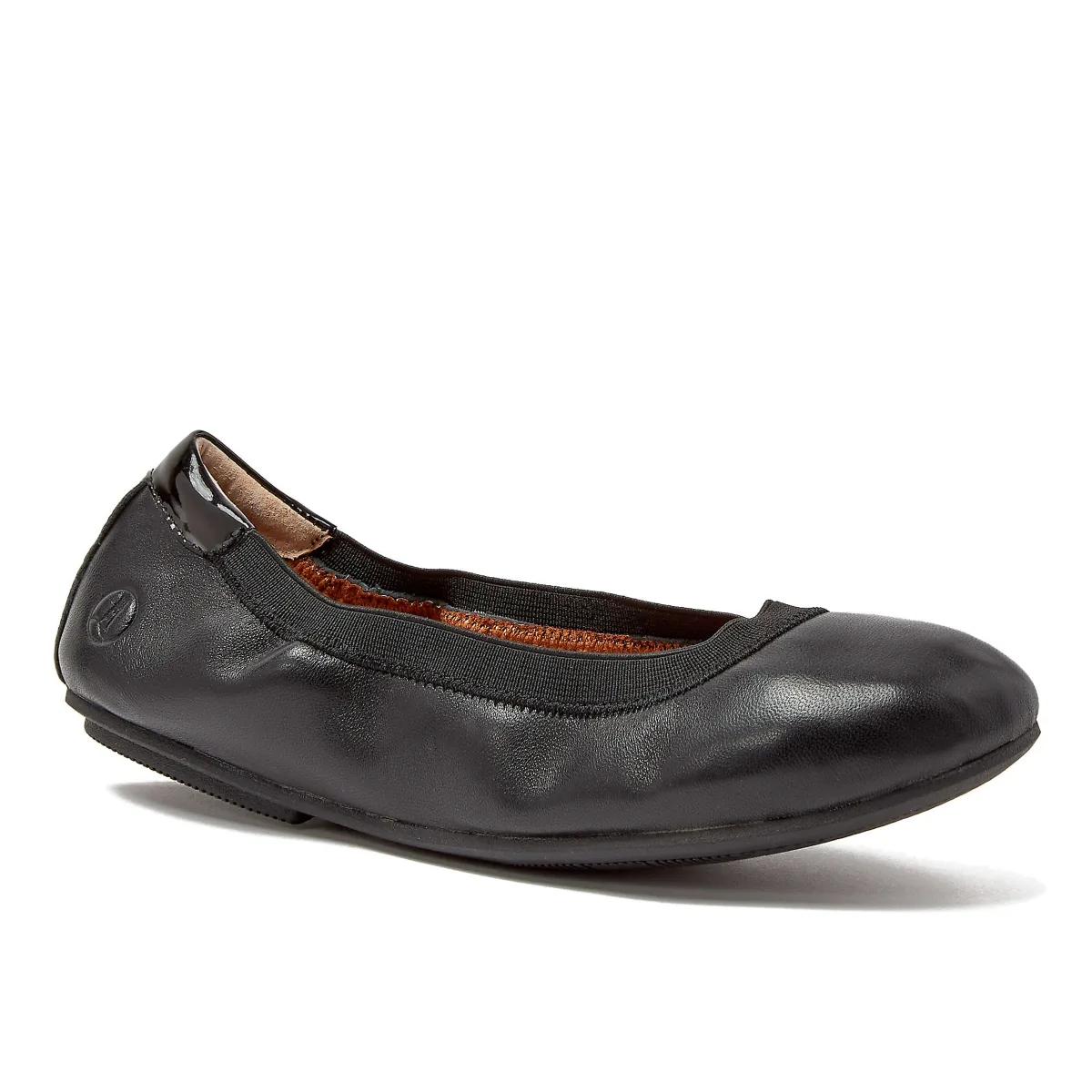 Comfort Slip on Leather Ballet Flats by Lands' End