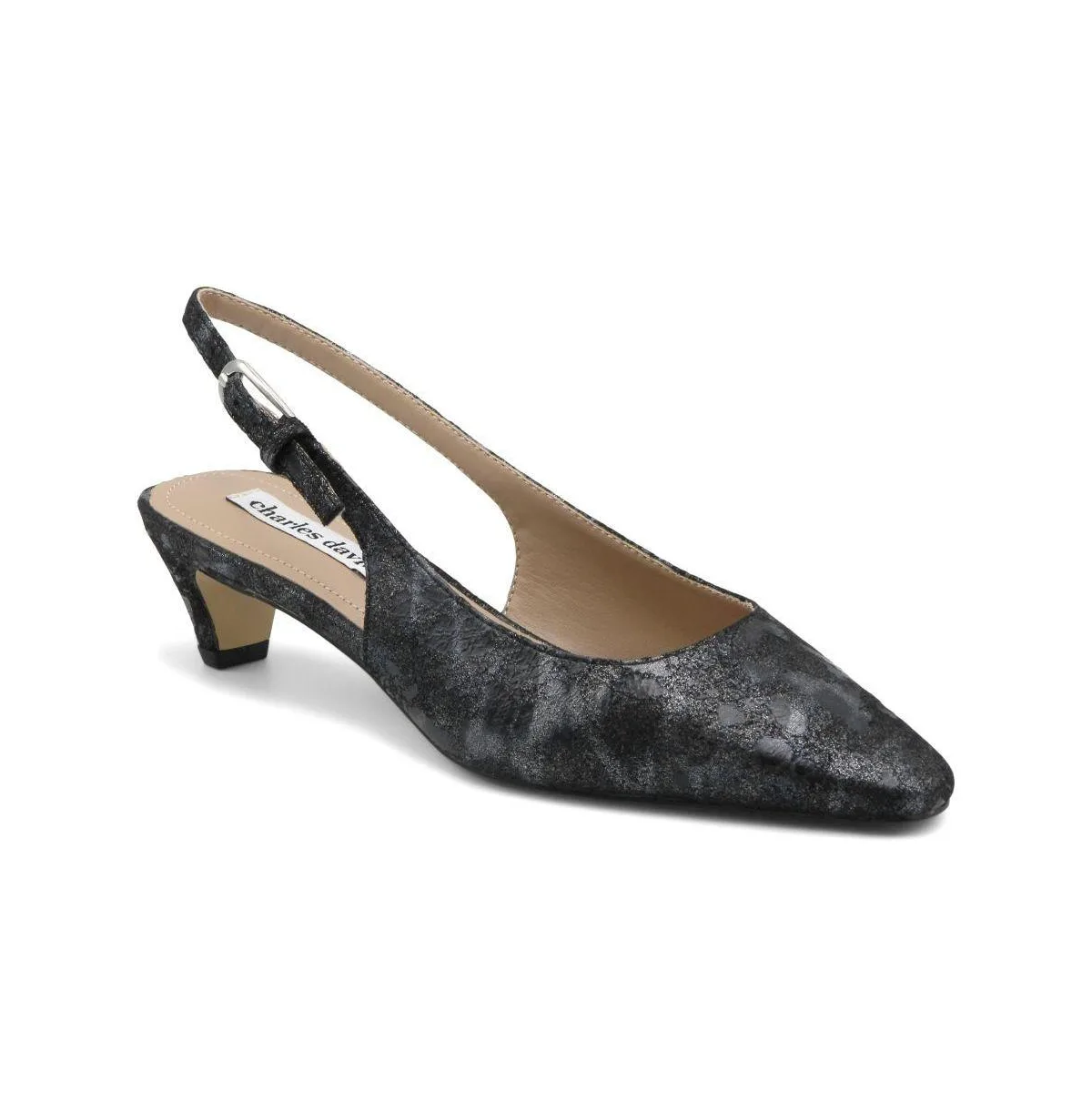 Ficken Low Heel Slingback Dress Pump by Charles David