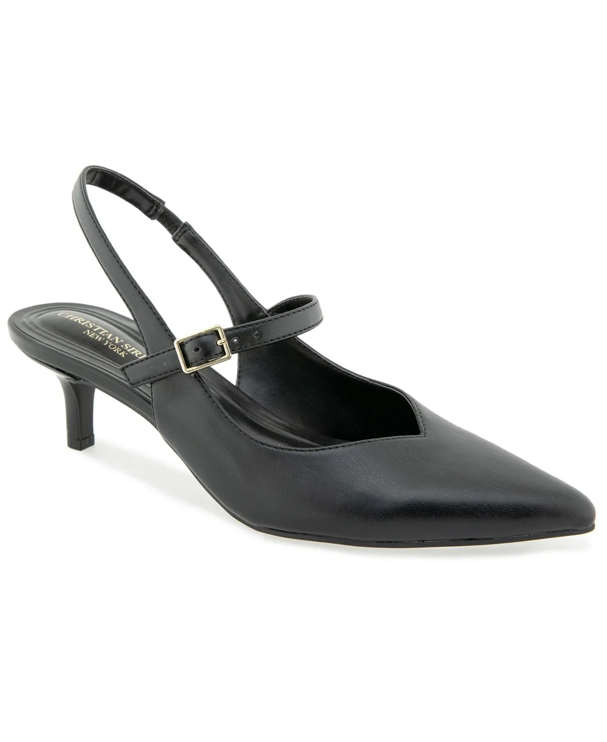 Daray Kitten Heel Sling Back Pump by Christian Siriano