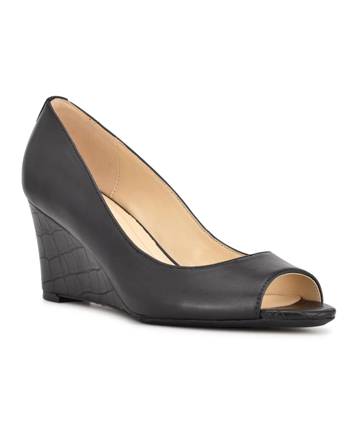 Cape 9x9 Peep Toe Wedges by Nine West