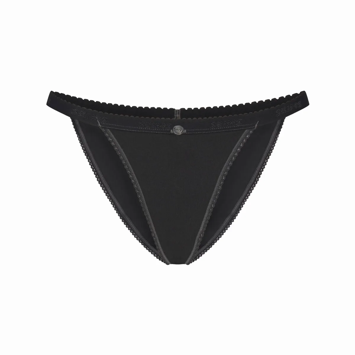 Logo Picot String Bikini - Lightweight Cotton by SKIMS