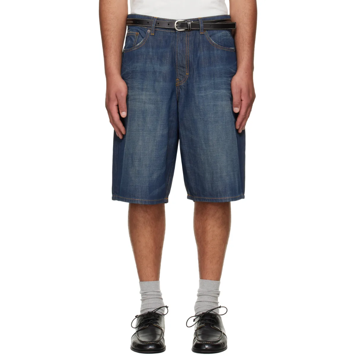 Brera Denim Shorts by JEANERICA