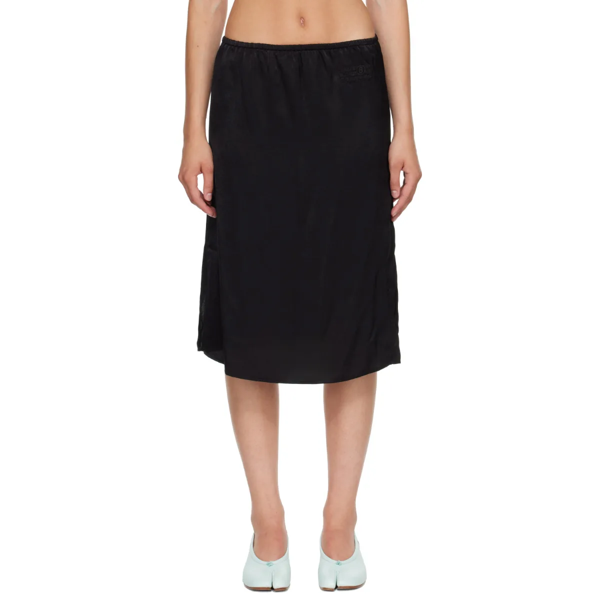 Lining Look Midi Skirt by MM6 Maison Margiela