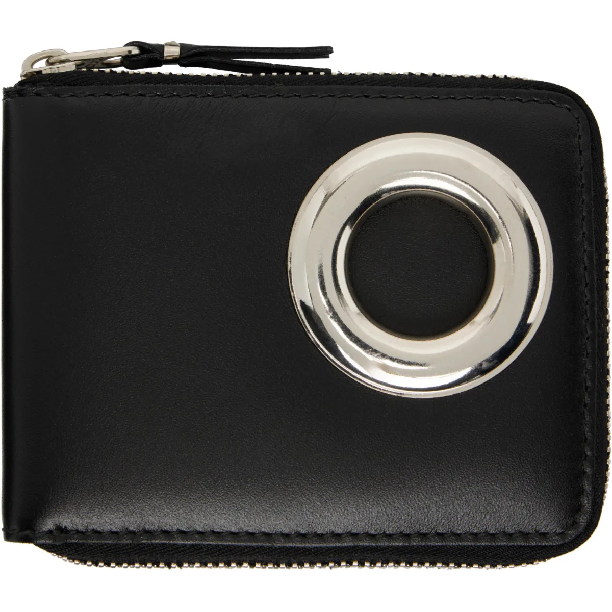 Silver Eyelet Wallet by COMME des GARÇONS WALLETS