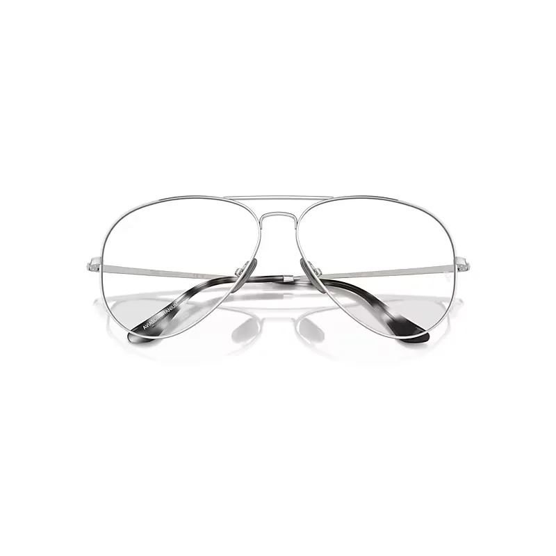 Aviator Titanium Optics Eyeglasses Polarized by Ray-Ban