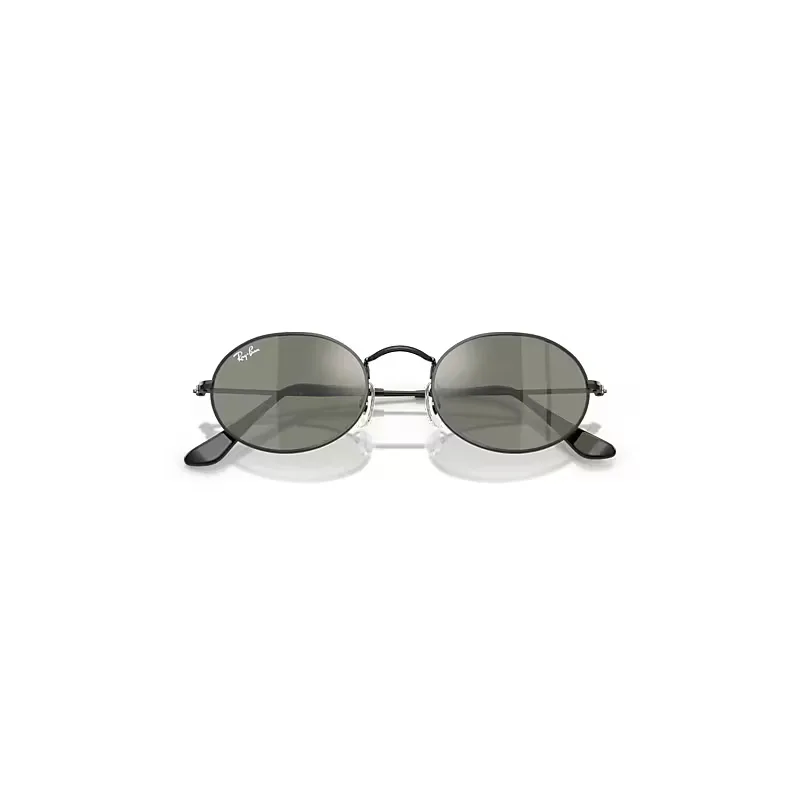 Oval Flat Lenses Sunglasses