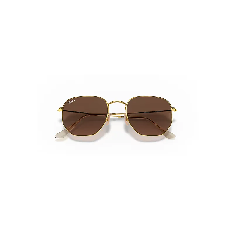 Hexagonal Flat Lenses Sunglasses by Ray-Ban