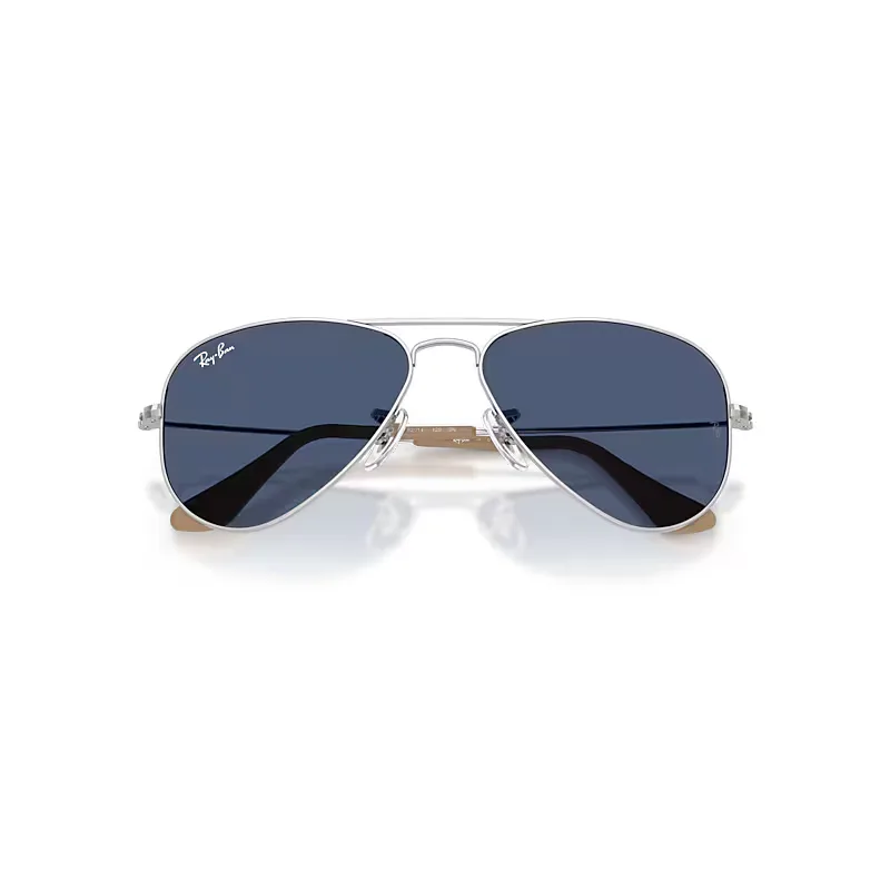 Aviator Sunglasses Blue Lenses by Ray-Ban