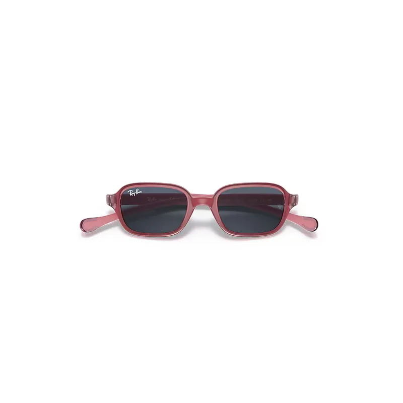Rb9074s Sunglasses Fuchsia on Rubber Pink Frame Grey Lenses by Ray-Ban
