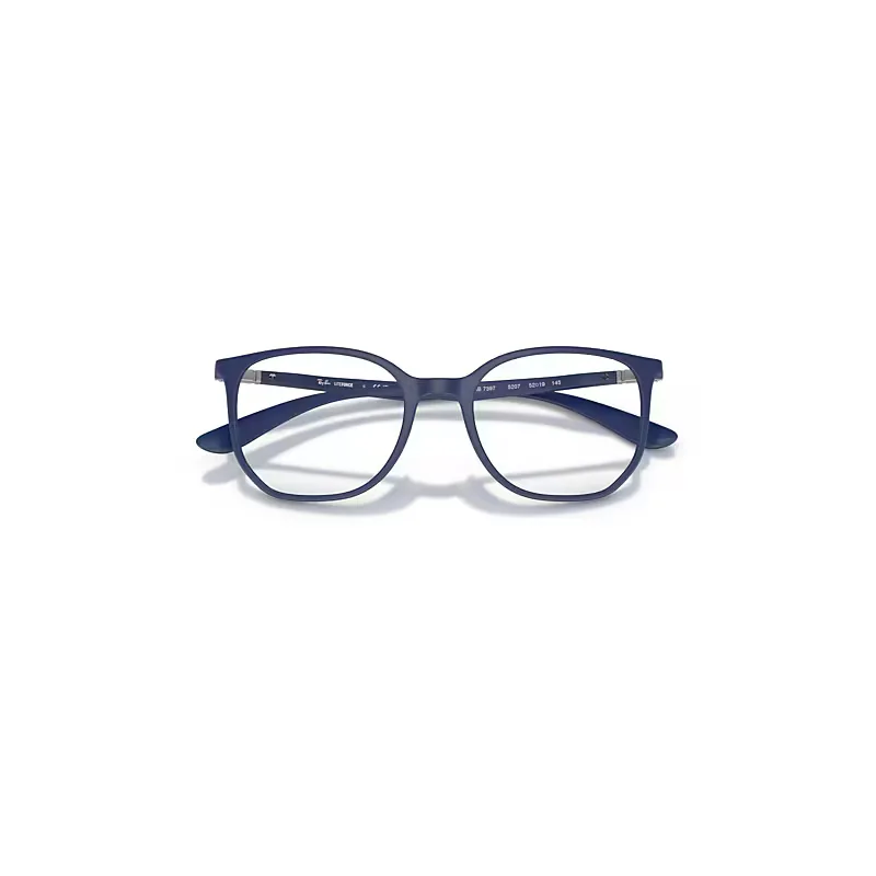Elliot Optics Liteforce Eyeglasses Sand Blue Frame Clear Lenses Polarized by Ray-Ban