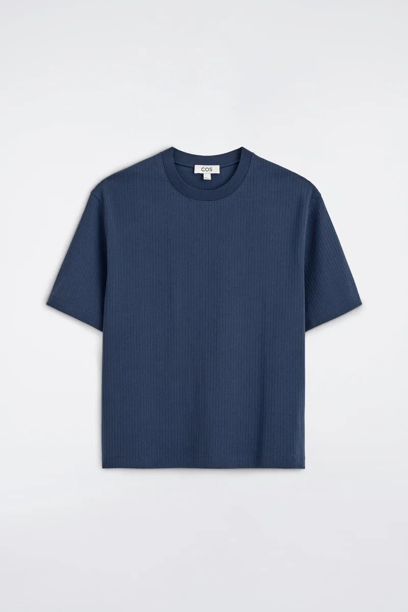 Heavyweight Ribbed T-Shirt by COS
