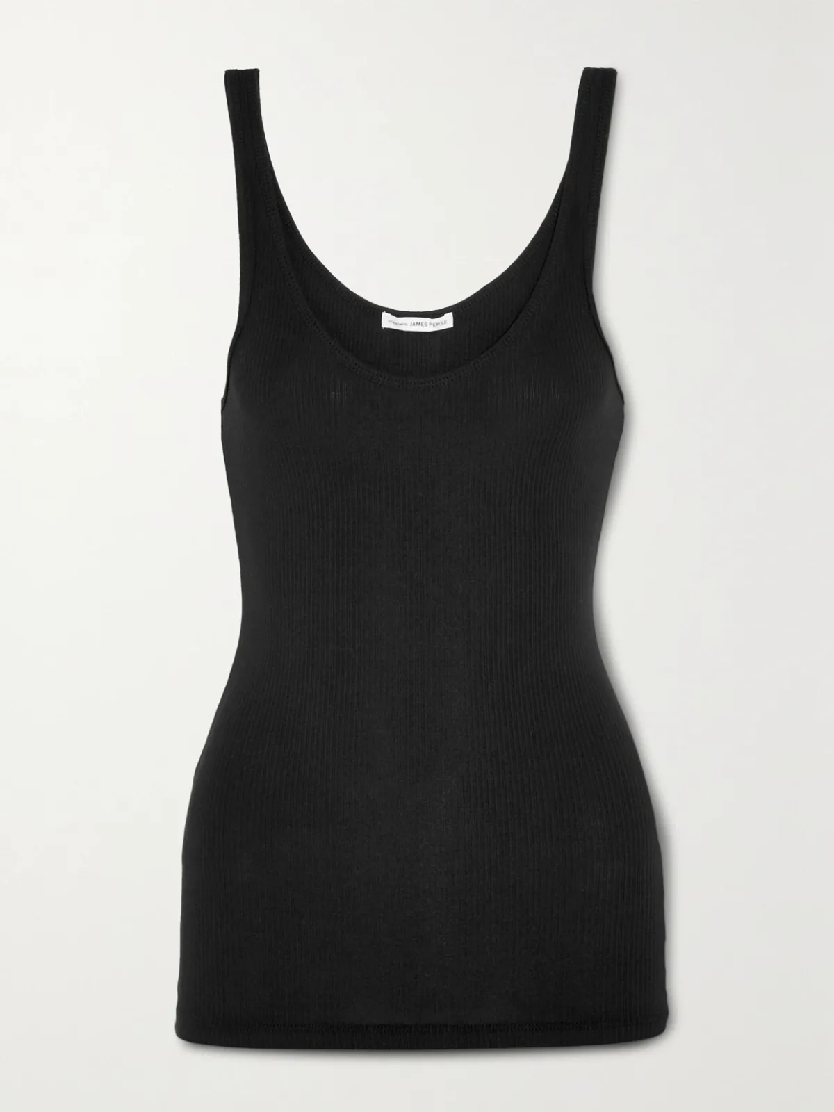 The Daily Ribbed Stretch-Cotton Tank by James Perse