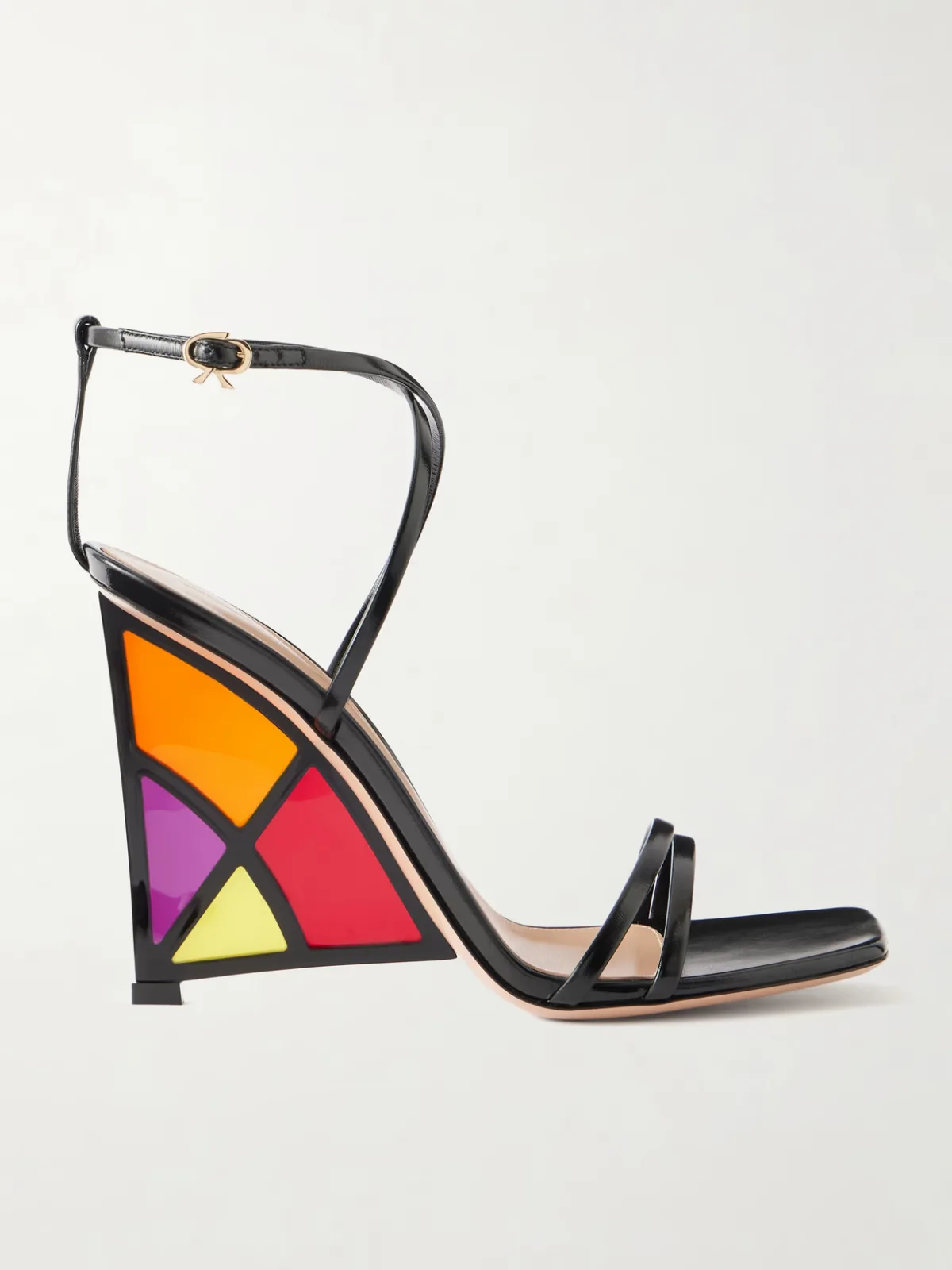 Nuit 105 Leather Sandals by Gianvito Rossi