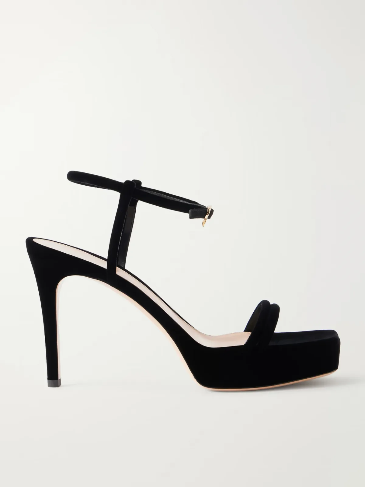 70 Velvet Sandals by Gianvito Rossi